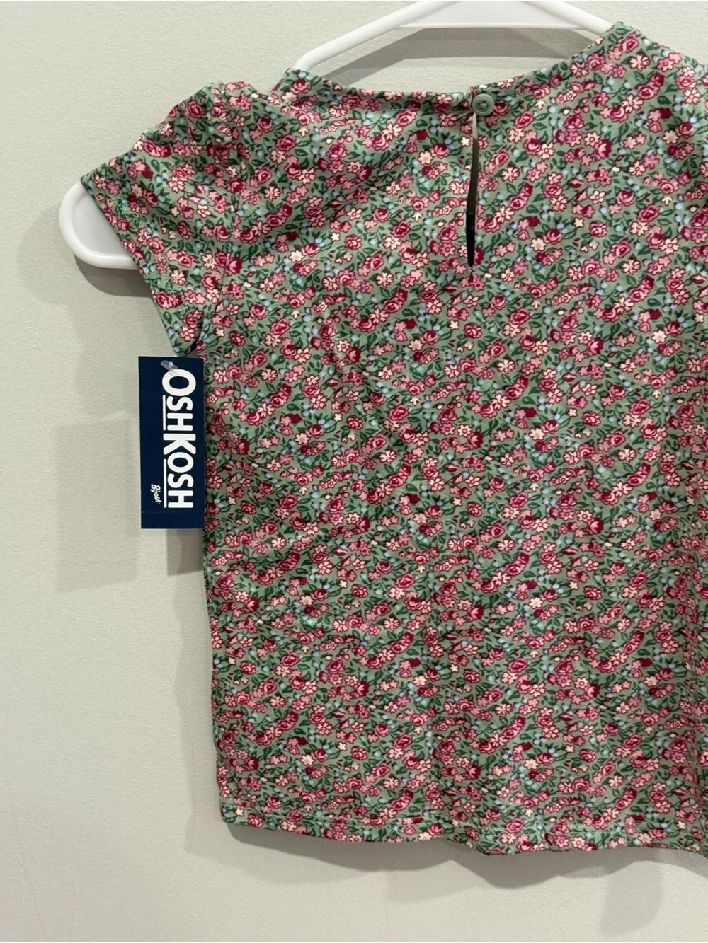 New OshKosh B'gosh Pink Floral Toddler Tee - 4T 233